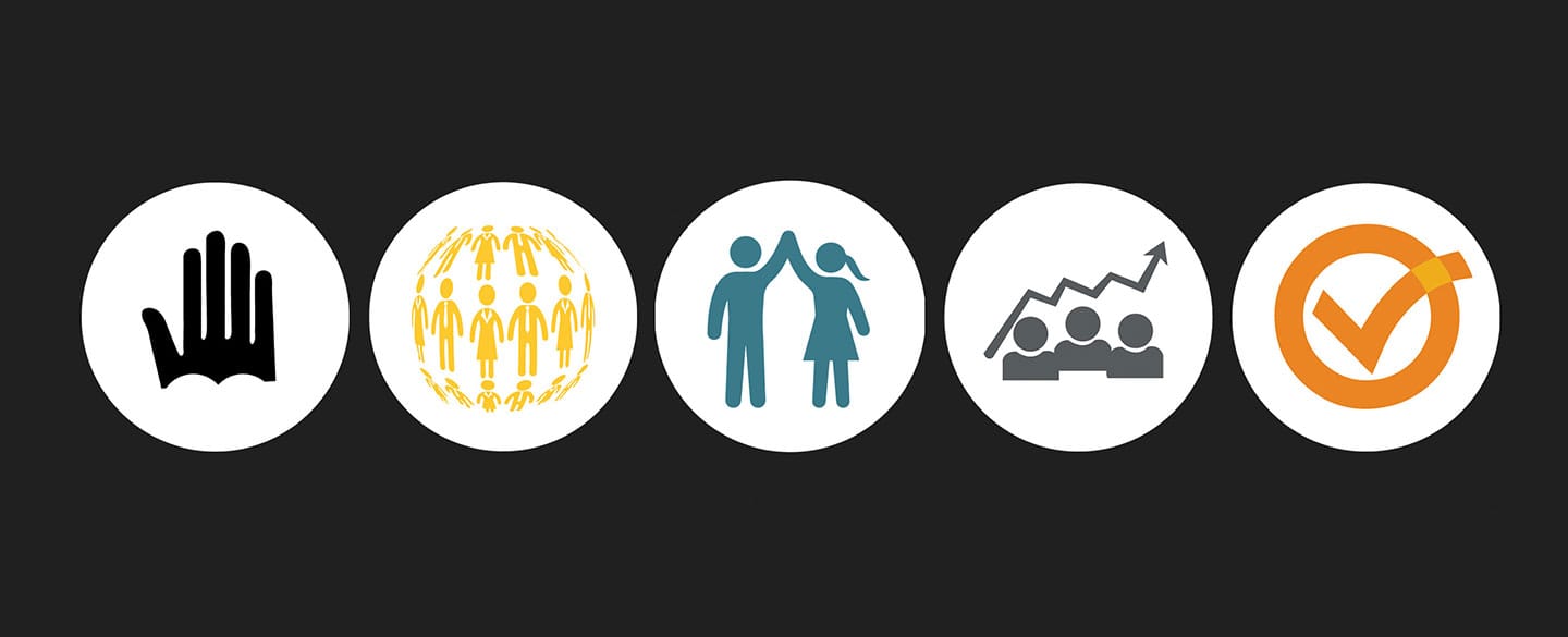 diagram of random icons