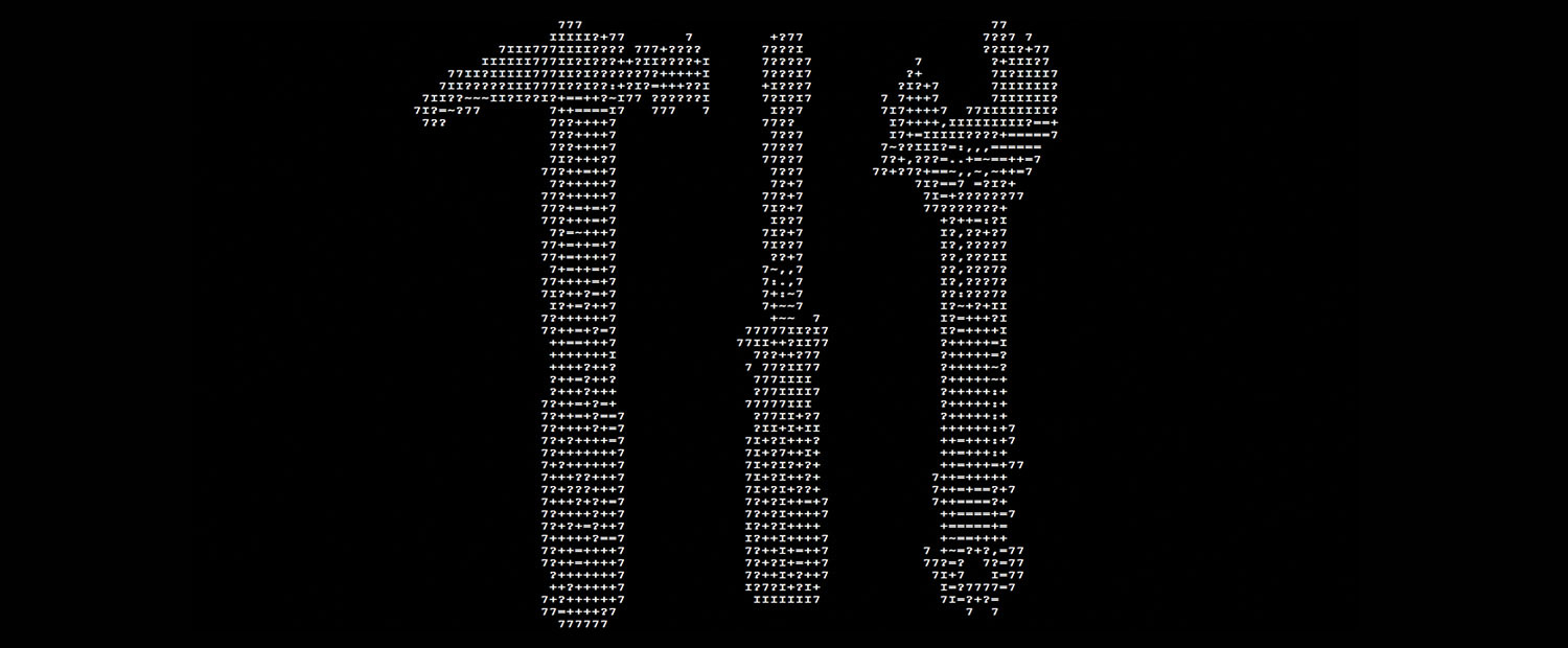 command line graphic of hand tools