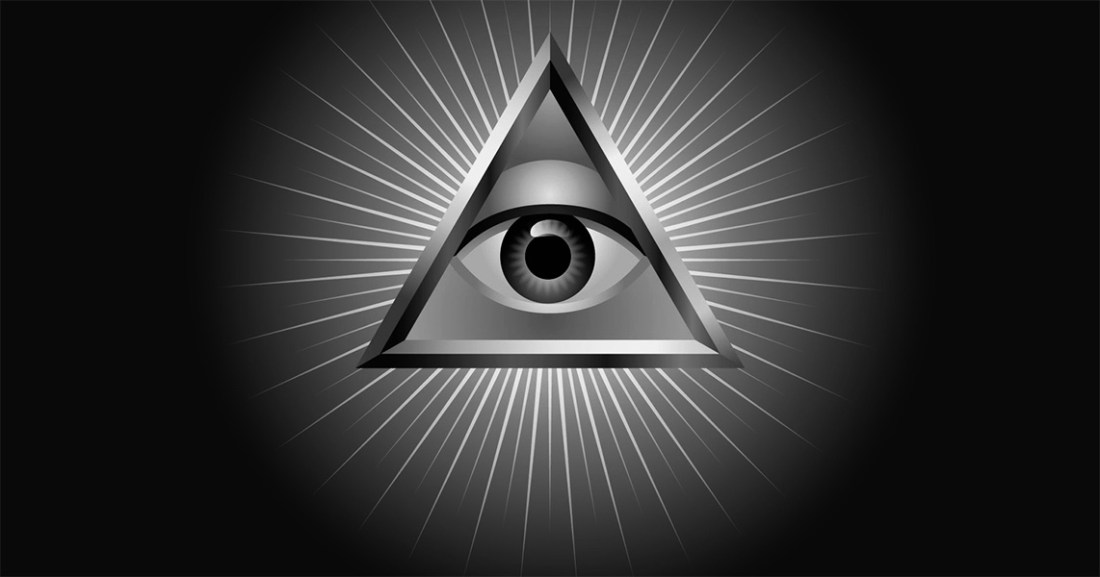 All seeing eye illustration