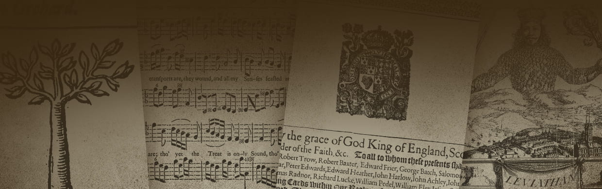 Image of early english book pages